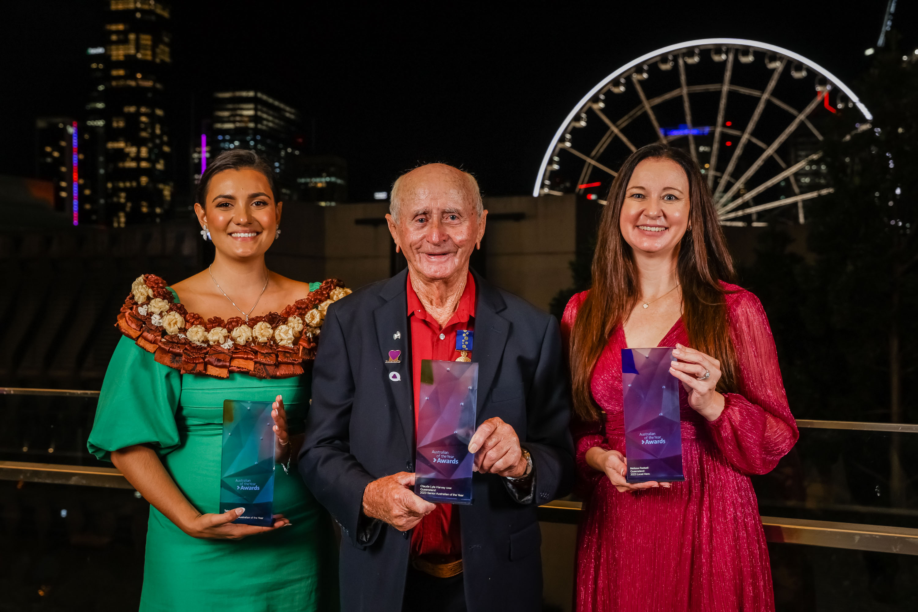 Photo of Queensland Australian of the Year recipients