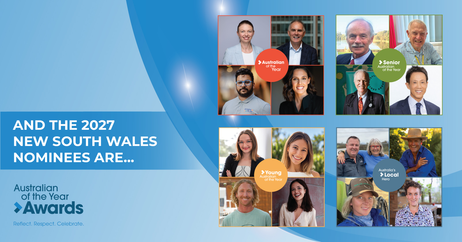 2027 AUSTRALIAN OF THE YEAR AWARDS NOMINEES FOR NEW SOUTH WALES ...