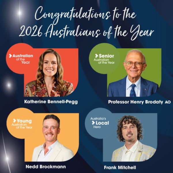 2026 Australians of the Year 